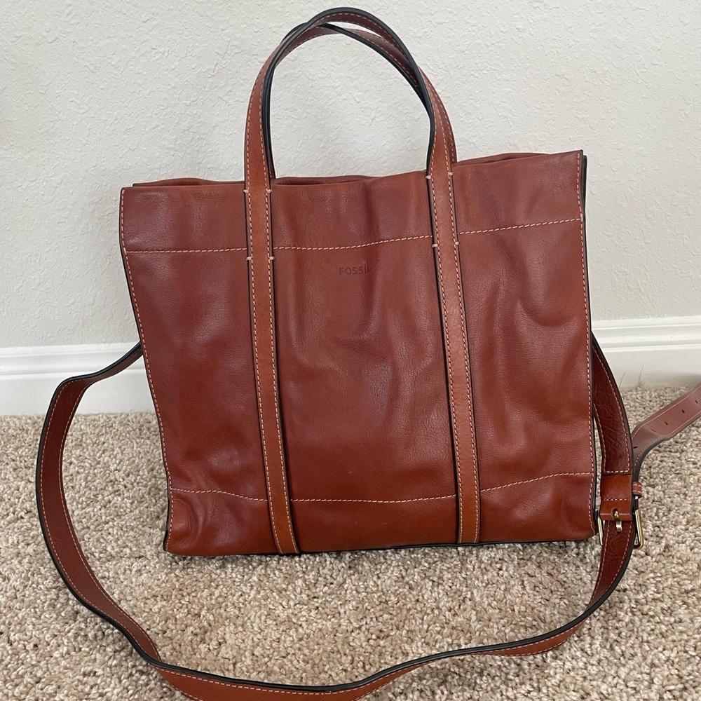 brown Carmen tote